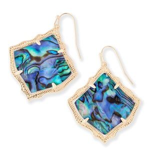 Kendra Scott Abalone Shell Earrings